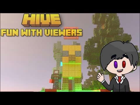 Hive With Viewers | Chill Saturday | Minecraft Live