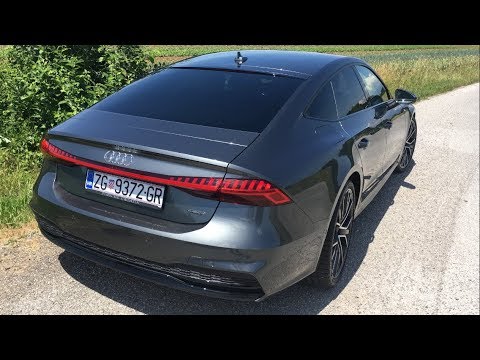 2018 NEW AUDI A7 review | Interior tour, LED lights animation, acceleration & driving