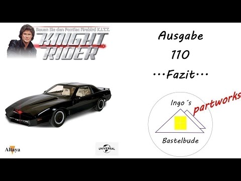K.I.T.T. N°110 und Fazit - @Altaya - Knight Rider