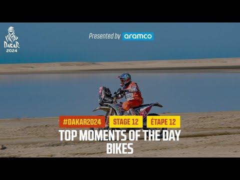 ダカールラリー2024 バイククラス ステージ12ハイライト動画