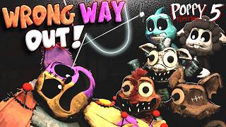 Cover art for Wrong Way Out (fan poppy playtime song)