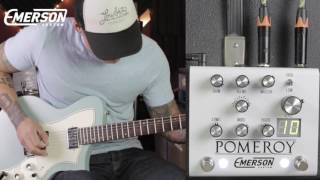 Video thumbnail for Emerson Custom Pomeroy Overdrive/Boost pedal demo by R.J. Ronquillo