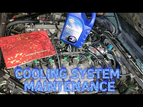 Jaguar XJS V12 engine cooling system #2 - preventative measures to keep it functioning reliably