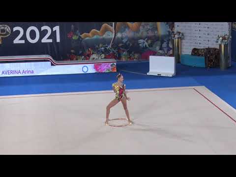 Arina Averina Hoop 28.40  EF Olympico Moscow 2021