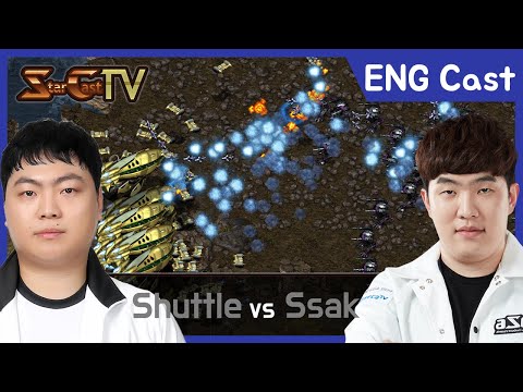 [ENG] Shuttle vs Ssak (PvT) - Starcraft Remastered (StarCastTV English) N-359