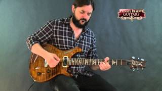 Video thumbnail for PRS Paul's Guitar "Dirty" Artist Flame Maple Top Electric Guitar Black Gold Nickel Hardware by Musician's Friend