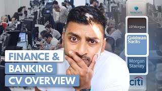 The Investment Banking CV Template That Works (Line by Line Breakdown)