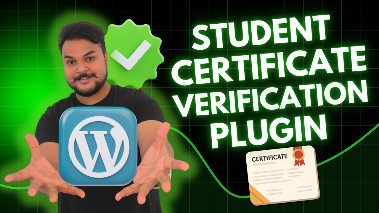 Student certificate verification Plugin WordPress (Best plugin for student verification system 2026
