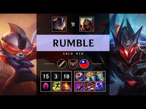 Rumble Mid vs Zed - TW Grandmaster Patch 25.16