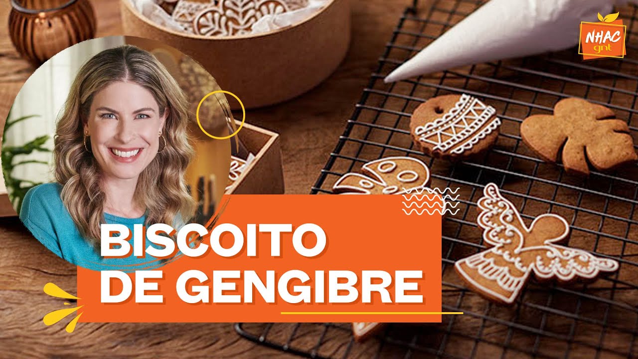 Biscoito de gengibre decorado com glacê para o Natal | Rita Lobo | Cozinha Prática