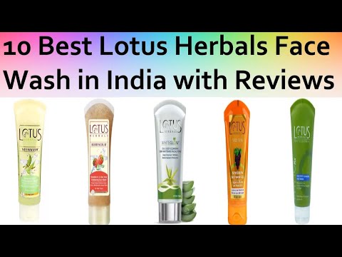 10 Best Lotus Herbals Face Wash