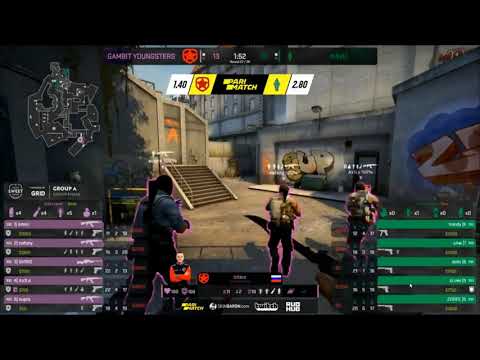 HAVU - Gambit Youngsters [Overpass] - Последние раунды