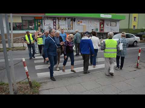 Protest w sprawie obwodnicy Lubska