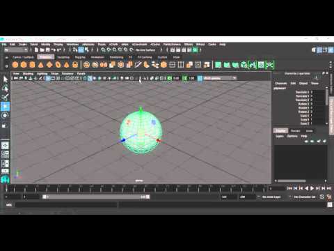 &#x202a;4- Maya Interface  التعرف على واجهات تصميم العاب&#x202c;&rlm;