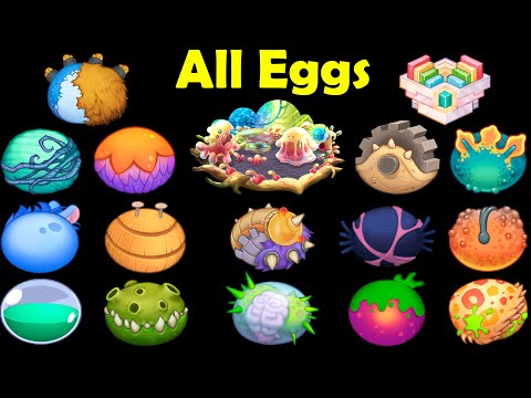 Ethereal Workshop - All Eggs (My Singing Monsters) 4k