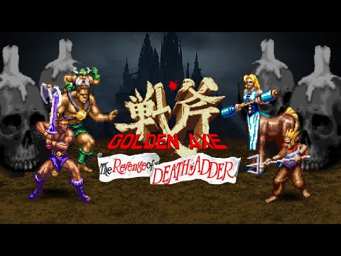 Golden Axe: The Revenge of Death Adder (1992) Arcade - 4 Players [TAS]