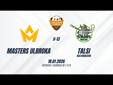 ZU13 Masters Ulbroka-Talsi NSS/Krauzers- 18/01/2026