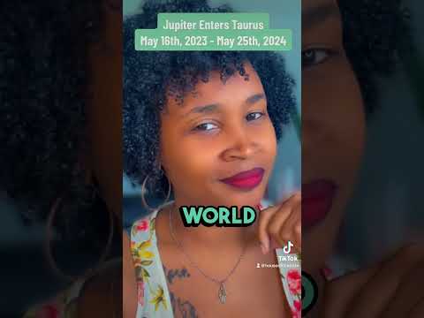 Jupiter Enters Taurus #short
