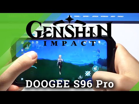 Performance Test of DOOGEE S96 Pro - Genshin Impact Gameplay