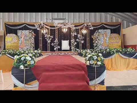 Escenario  reinas de San Bernardino suchitepequez
