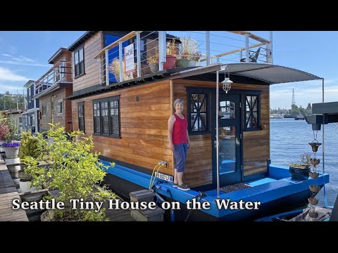 Tiny Home Houseboat Video Tour