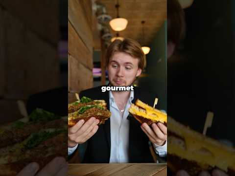 Gourmet VS Fast Food Grilled Cheese