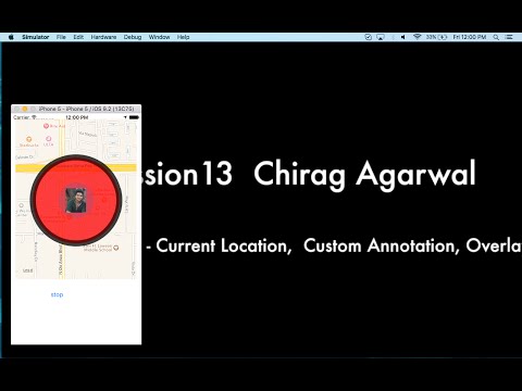Learn IOS Tutorial 13 Mapkit, Current Location, Custom Annotation, Overlays