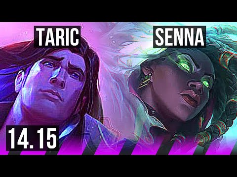 TARIC & Kalista vs SENNA & Seraphine (SUP) | 1/1/12, Rank 8 Taric, 500+ games | VN Master | 14.15