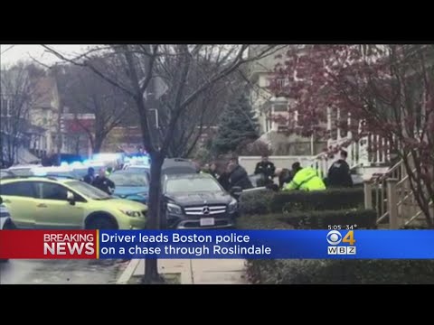 Driver Leads Boston Police On Chase Through Roslindale