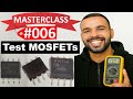 006 Electronic Components How To Test MOSFET Using Multimeter 8 Pin N Channel SMD MOSFETs