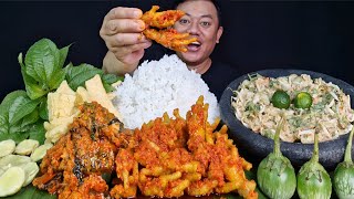 Download lagu ASLI NGEUNAH⁉️ KREMUS CEKER PEDAS TONGKOL SAMBEL KEMANGI KAREDOK SAYURAN LALAPAN JENGKOL MENTAH  mp3