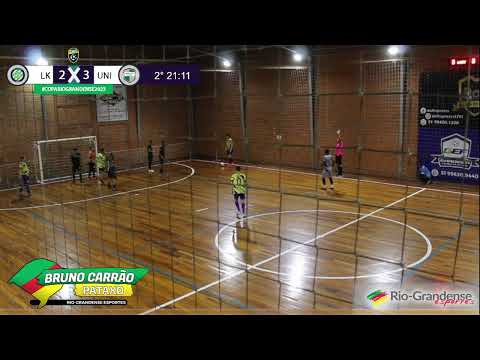 Primeira rodada Copa Rio-Grandense futsal 2023 - Lk x União leste