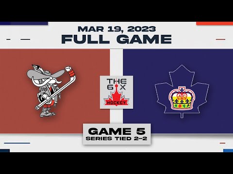 Toronto Marlboros vs Mississauga Rebels '07 GTHL U16AAA - Game 5 (March 19th, 2023)