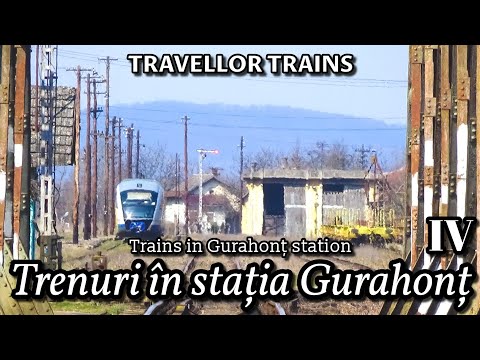 Trenuri în stația Gurahonț - Episodul 4 (Linia 317: Arad - Ineu - Brad)