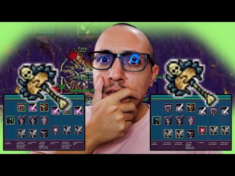 TIBIA - TESTING THE NEW AXE BIS WITH (ARMOR PENETRATION AND ENERGY PIERCE) UNDERSTAND THE DIFFERE...