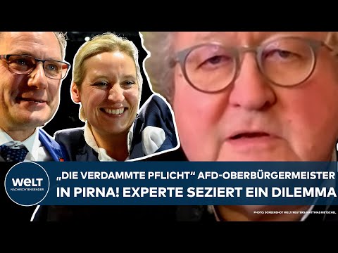 PIRNA: "Die verdammte Pflicht!" AfD stellt erstmals Oberbürgermeister! Experte seziert ein Dilemma!