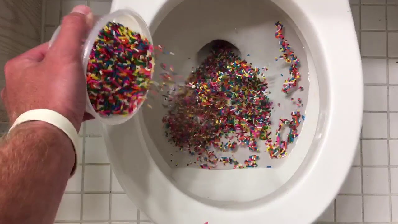 Will it Flush? - Rainbow Sprinkles