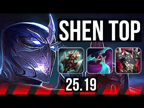 SHEN vs RENEKTON (TOP) | 9/1/10, 7 solo kills, Legendary | KR Master | 25.19