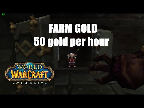 WoW Classic. Farm gold 50 gold per hour in Blackrock Depths (safe)