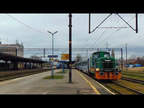 | Słupsk | "Kaczka" z wagonami IC "Gwarek"