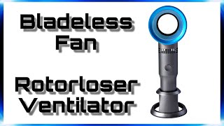 ROTORLOSER Ventilator • Bladeless Handheld Fan | Test & Review | 4K Ultra HD | „DaLaMo“
