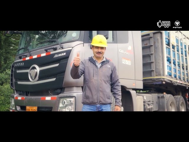 video of Foton Auman GTL(Auman R) Tractor truck Diesel 400HP 55Ton 6X4 High Roof