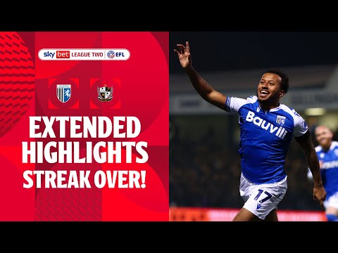 STREAK OVER! | Gillingham v Port Vale extended highlights