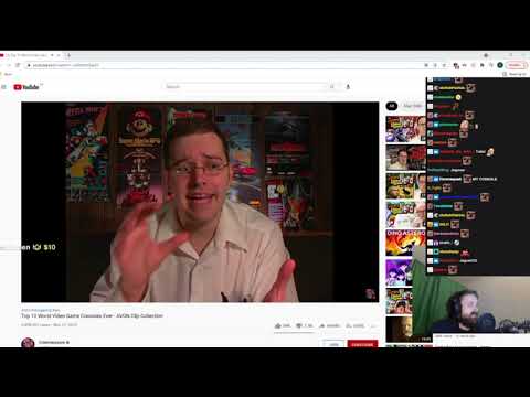 Forsen reacts to "Top 10 Worst Video Game Consoles Ever - AVGN"