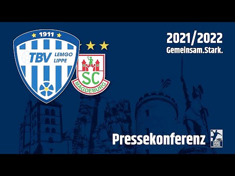 Pressekonferenz TBV Lemgo Lippe - SC Magdeburg
