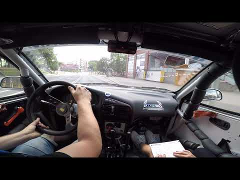 Iławski Rajd Samochodowy "JEZIORAK" - Razem dla Autyzmu Zaroda K. / Paszkiewicz A. Mitsubishi Colt