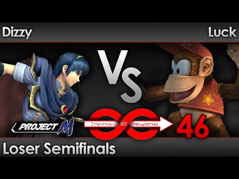 IaB 46 PM - Dizzy (Marth, Fox) vs Luck (Diddy) - Losers Semifinals