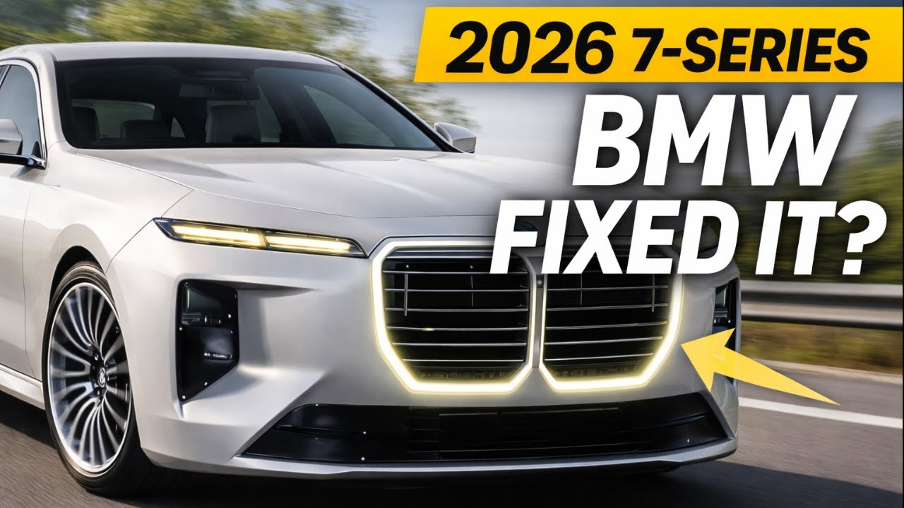 2026 BMW 7 Series Rendered and It Looks Way Better