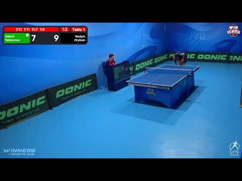 23:00 Valerii Tatarynov 1 - 3  Vadym Hryban West 5 WIN CUP 08.11.2022 | TABLE TENNIS WINCUP