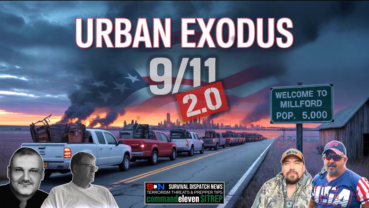 Small Town America Struggles With Urban Refugee Crisis Post 9/11 2.0 EP599